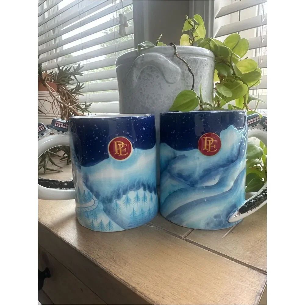 The Polar Express Hallmark Collectible Mugs (2)